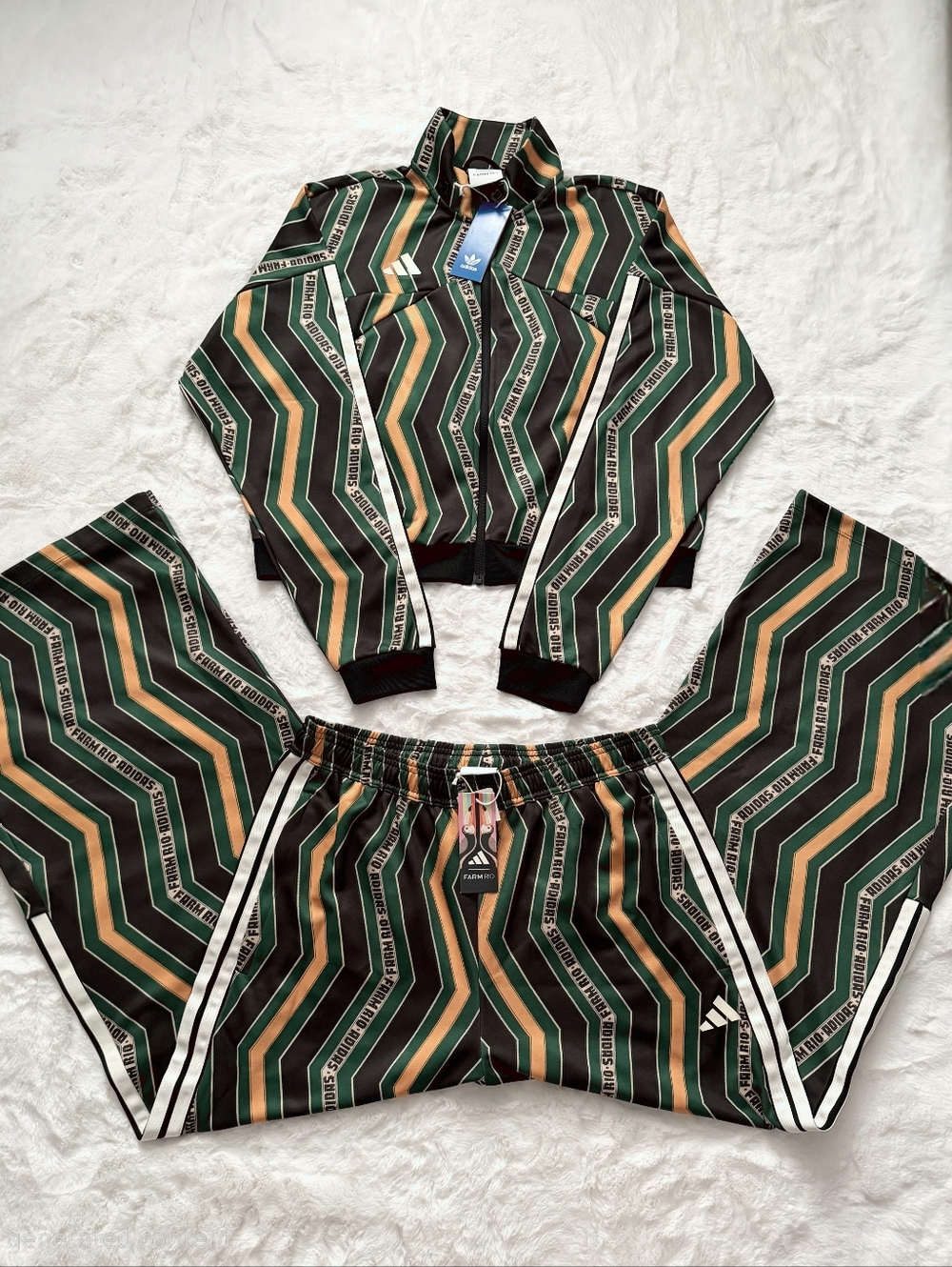 NWT Adidas x Farm Rio Tiro Track Suit
